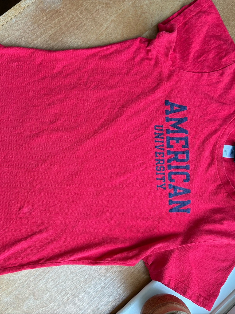 Champion Red Crewneck Tee